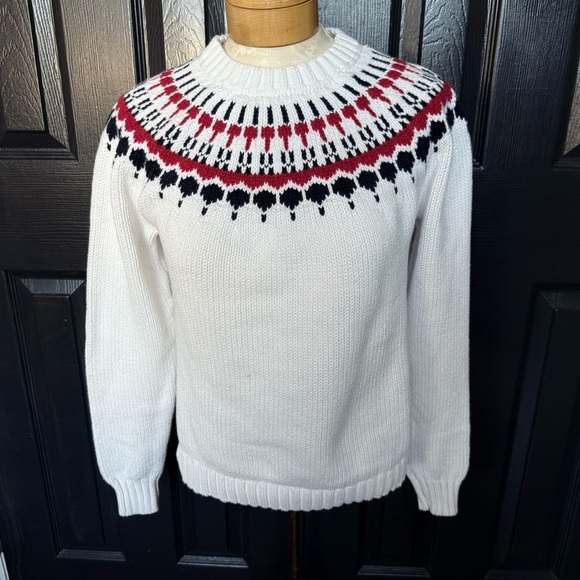 J. Crew Fair Isle sweater M - Picture 2 of 11